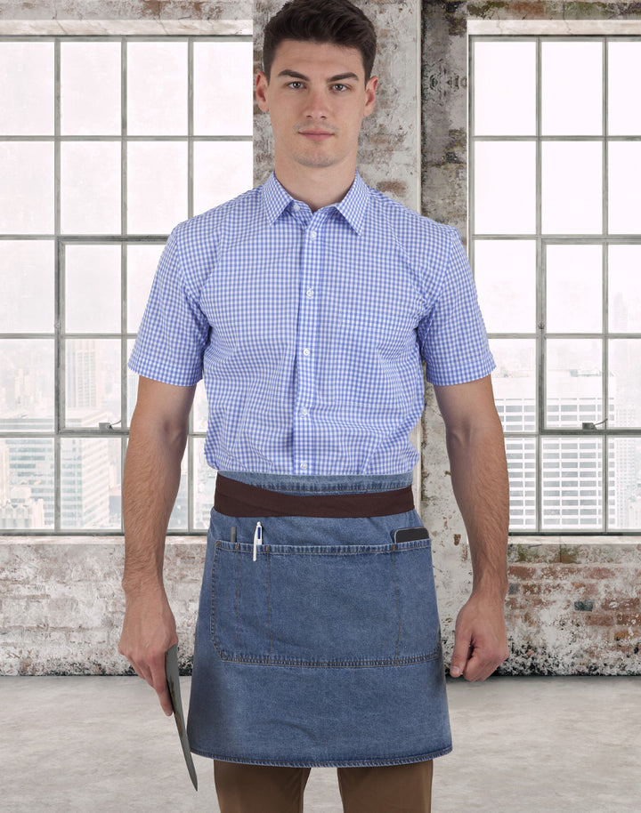 Benchmark AP10 East Village Half Denim Apron