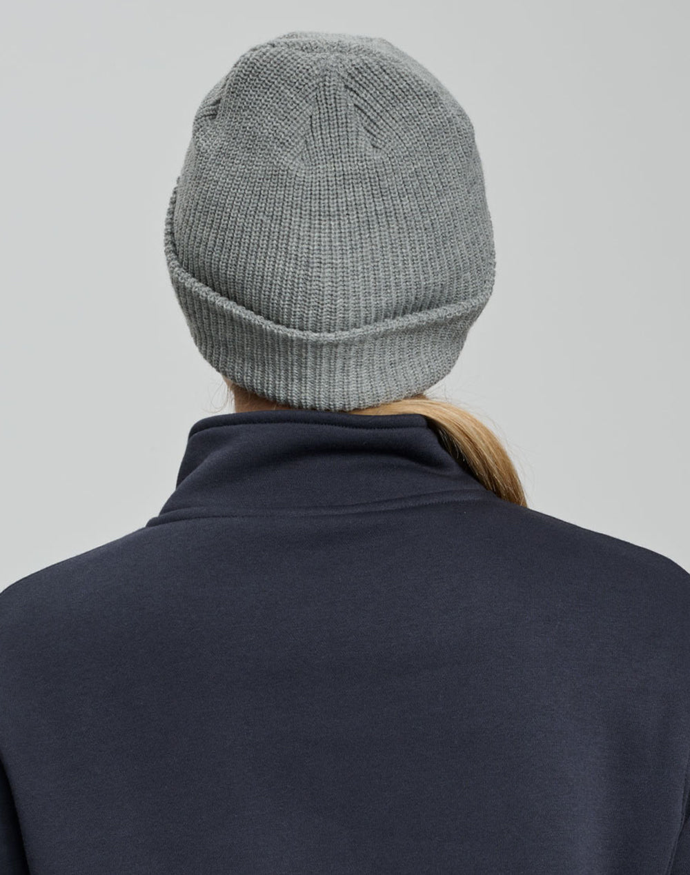 CH85 Roll Up Cable Knit Snug Beanie