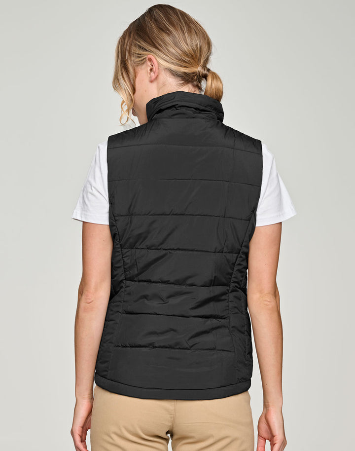 JK62 SUSTAINABLE INSULATED PUFFER VEST (3D CUT) Ladies