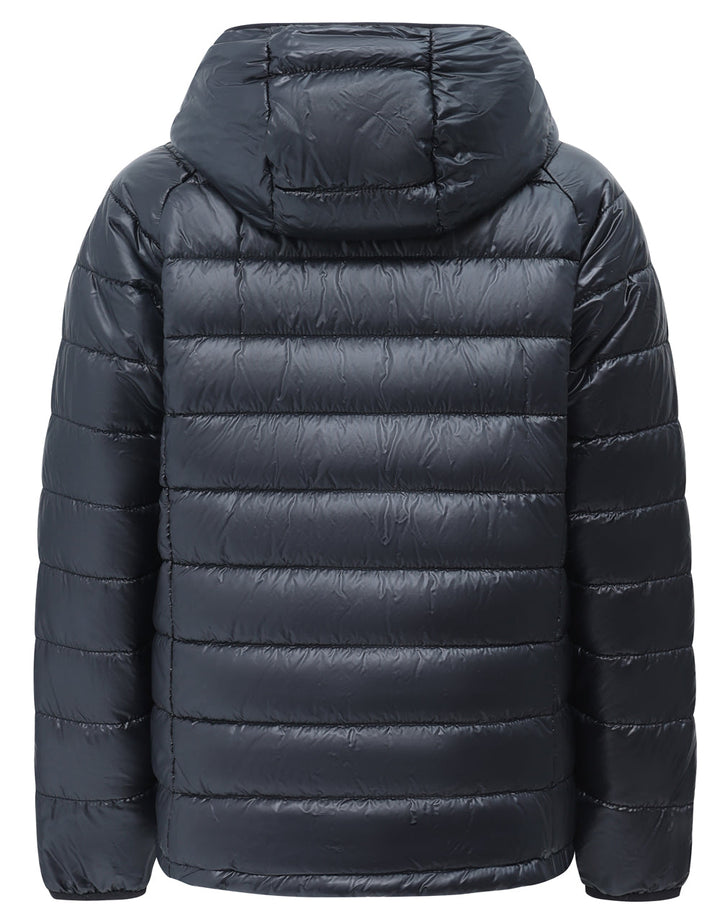 JK67K Kids Sustainable Lightweight Hooded Puffer Jacket