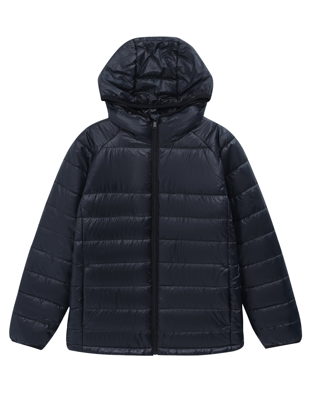 JK67K Kids Sustainable Lightweight Hooded Puffer Jacket
