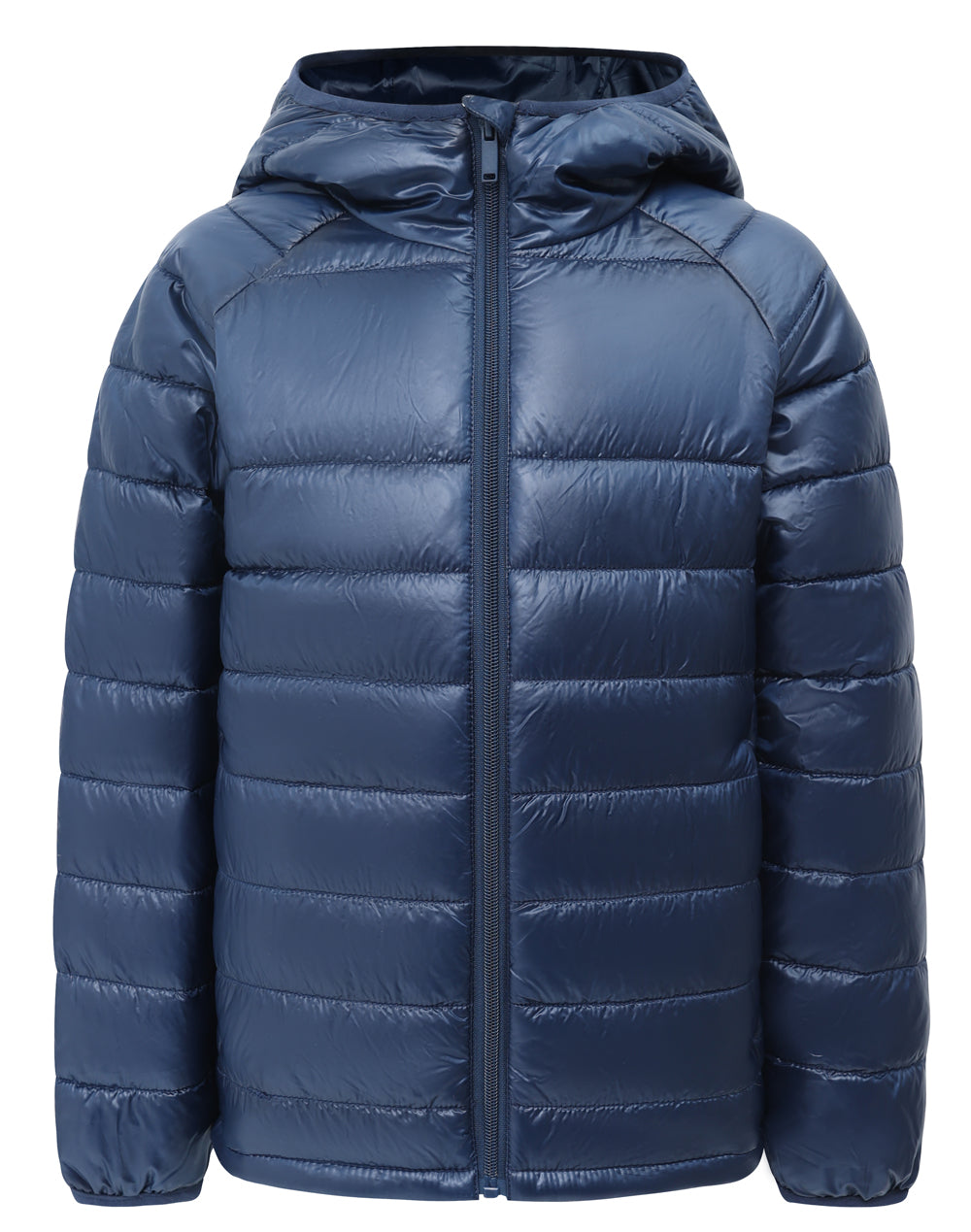 JK67K Kids Sustainable Lightweight Hooded Puffer Jacket