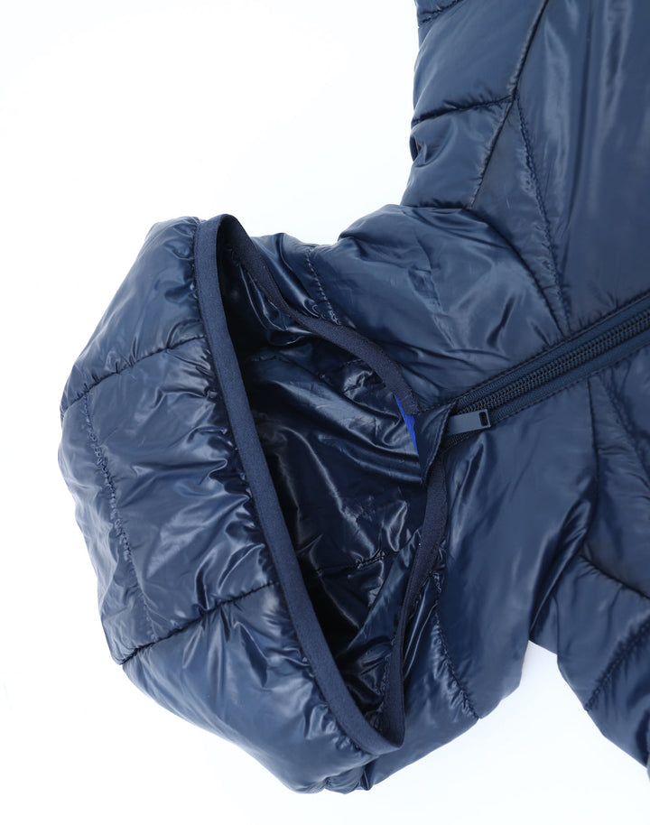 JK67K Kids Sustainable Lightweight Hooded Puffer Jacket