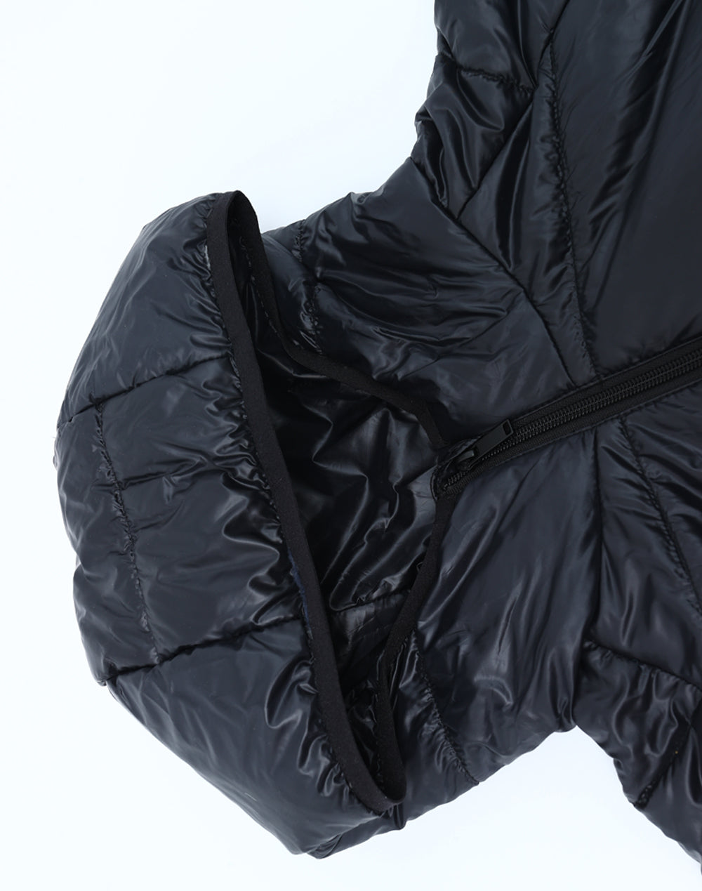 JK67 Adults Sustainable Lightweight Hooded Puffer Jacket