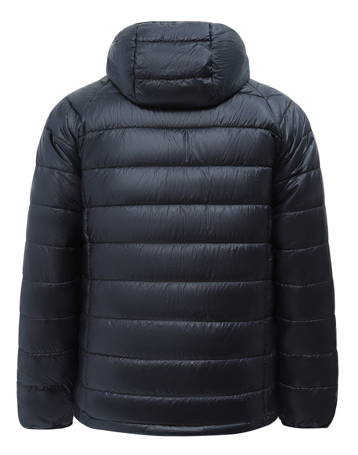 JK67 Adults Sustainable Lightweight Hooded Puffer Jacket