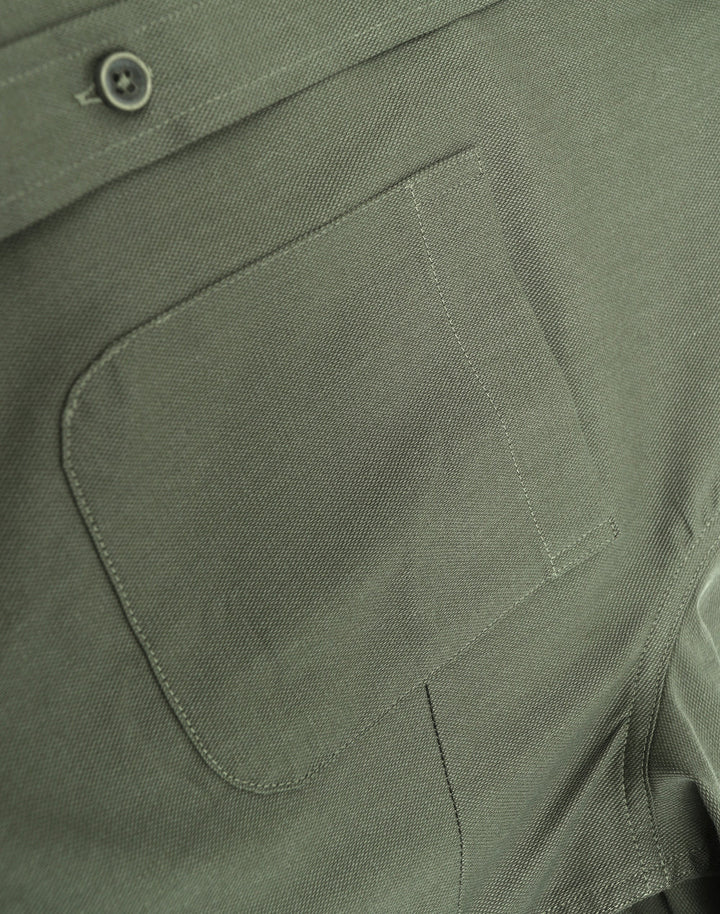 M8009L Womens Smart Casual Cotton Blend L/S Shirt