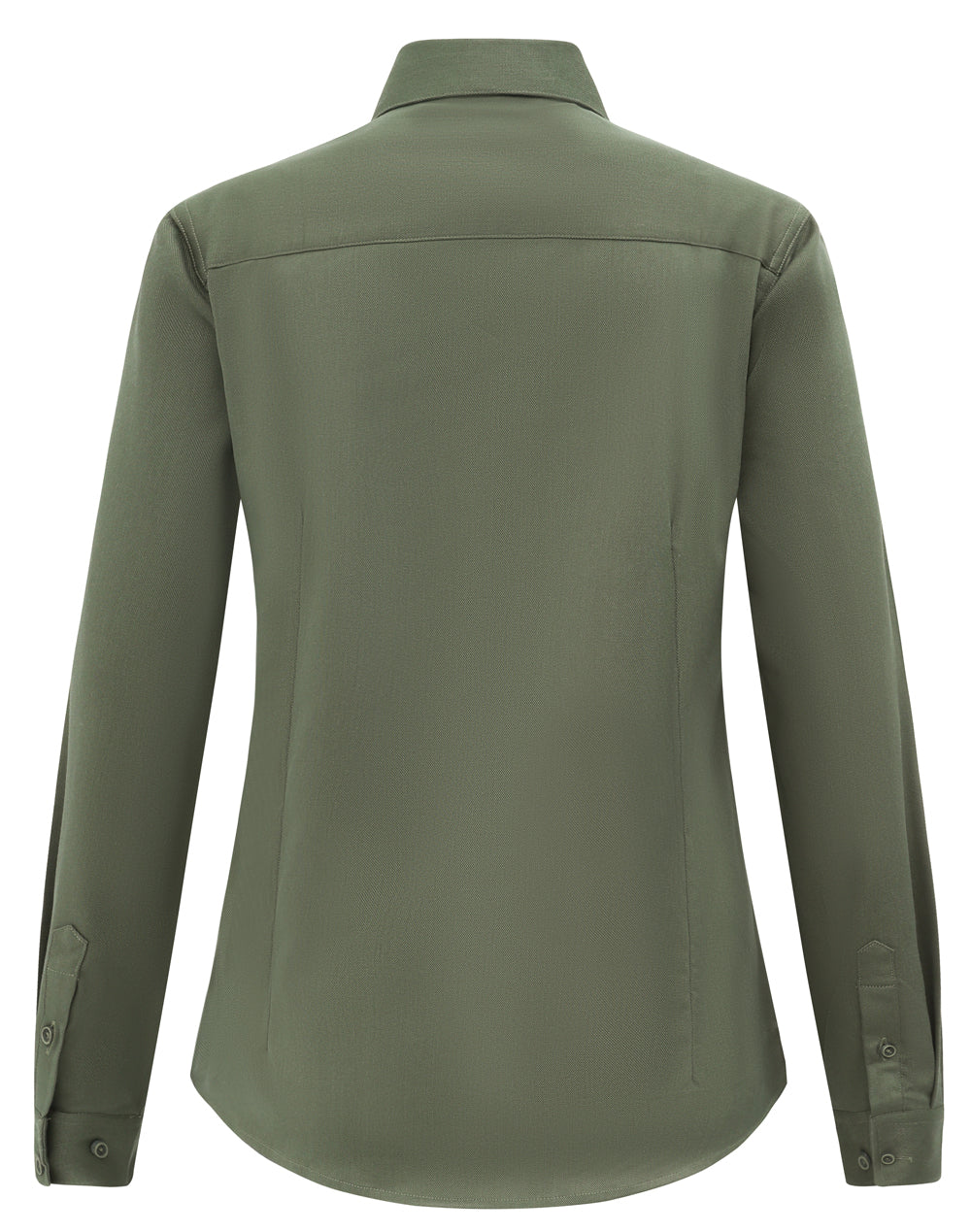 M8009L Womens Smart Casual Cotton Blend L/S Shirt
