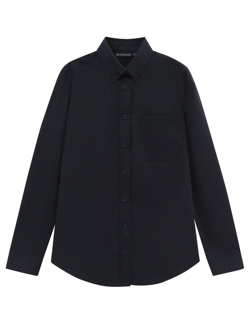 M8009L Womens Smart Casual Cotton Blend L/S Shirt