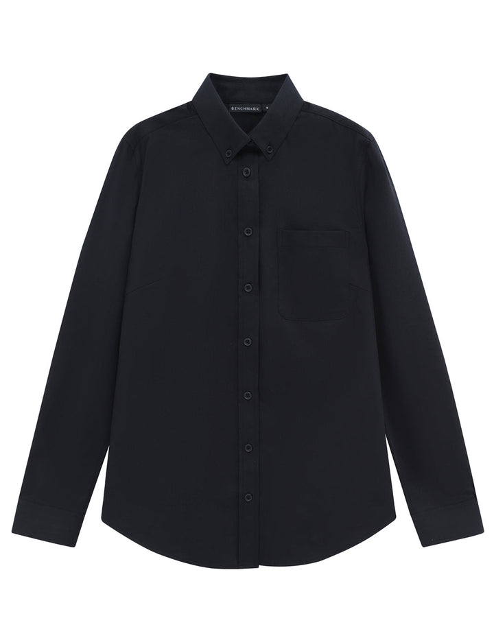 M8009L Womens Smart Casual Cotton Blend L/S Shirt