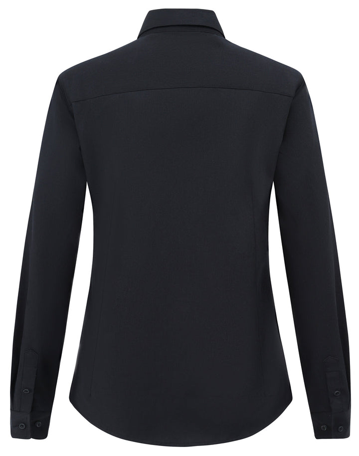 M8009L Womens Smart Casual Cotton Blend L/S Shirt