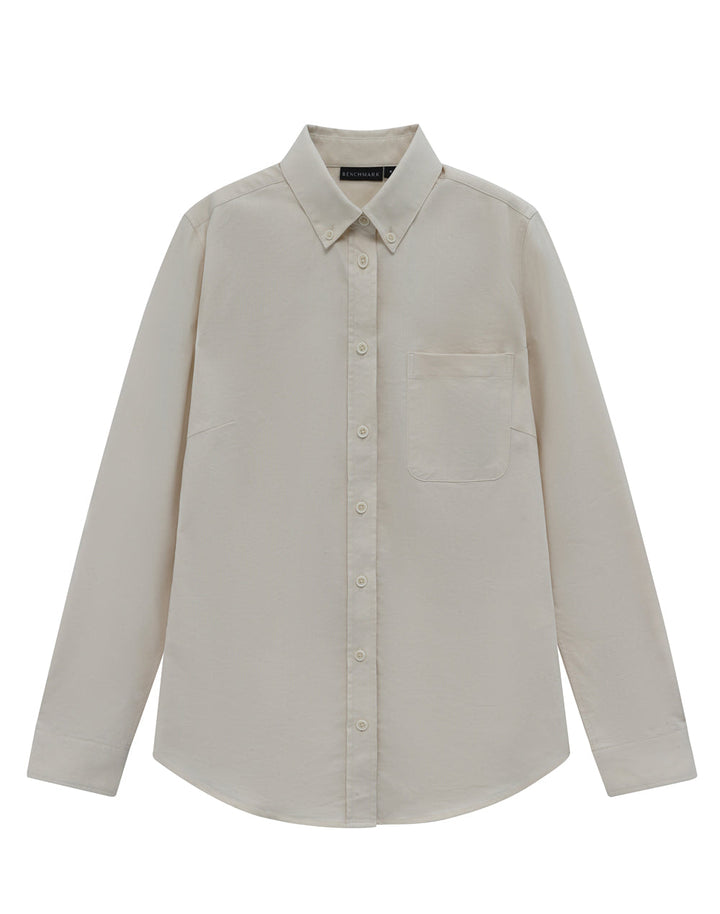 M8009L Womens Smart Casual Cotton Blend L/S Shirt