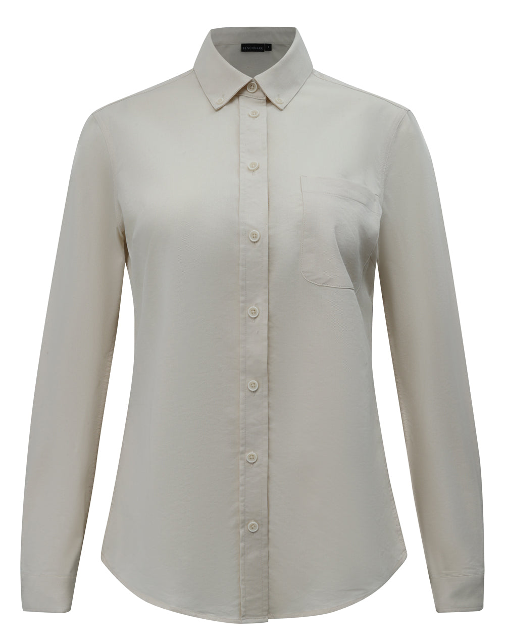 M8009L Womens Smart Casual Cotton Blend L/S Shirt