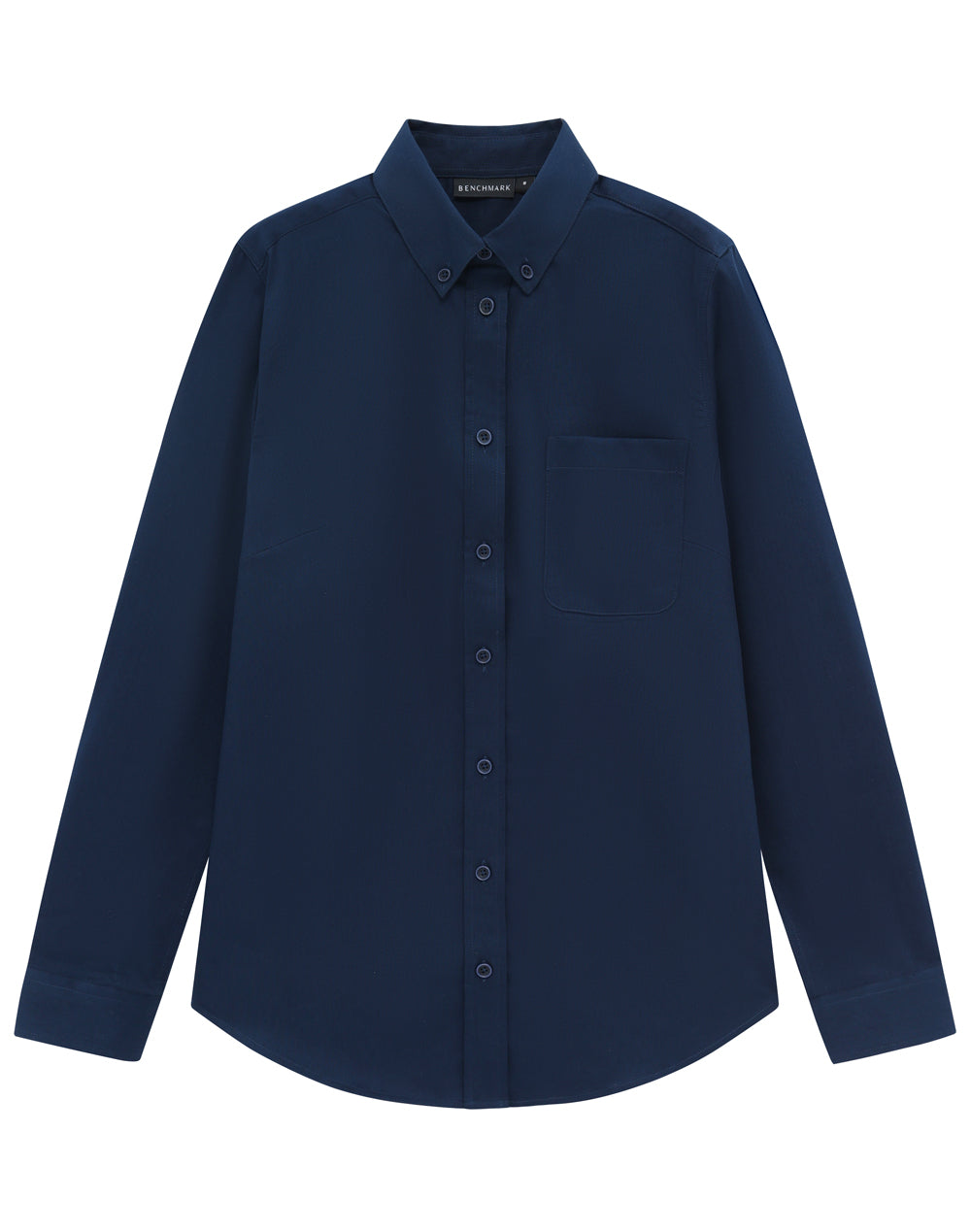 M8009L Womens Smart Casual Cotton Blend L/S Shirt