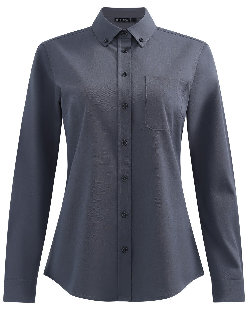 M8009L Womens Smart Casual Cotton Blend L/S Shirt