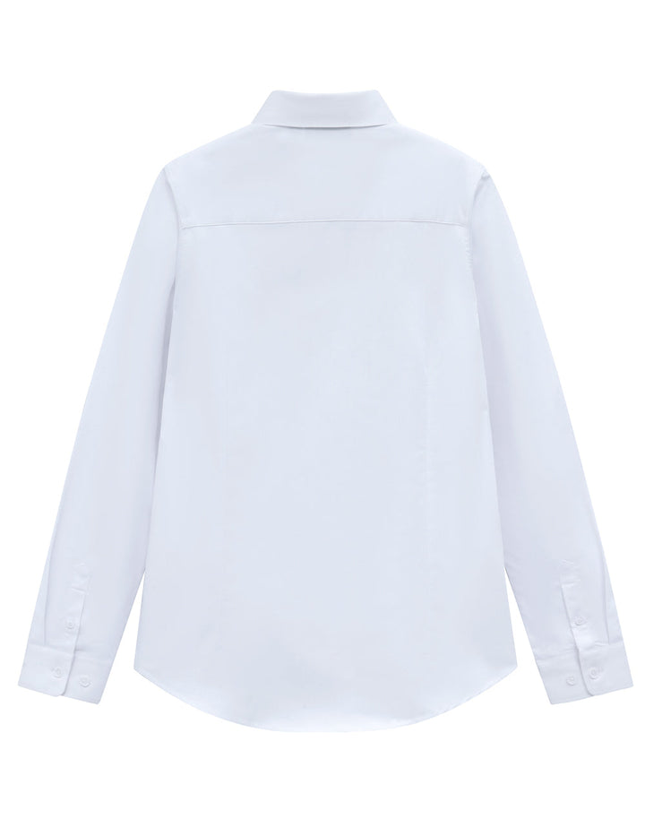 M8009L Womens Smart Casual Cotton Blend L/S Shirt