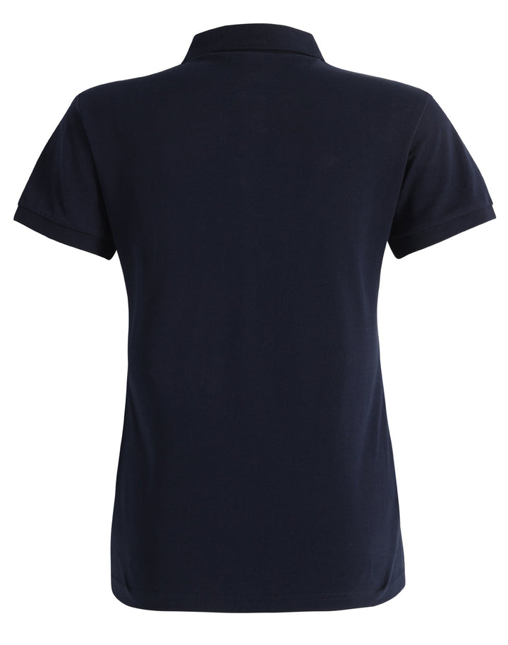 PS72 Ladies Ultrafine Cotton Pique Short Sleeve Polo