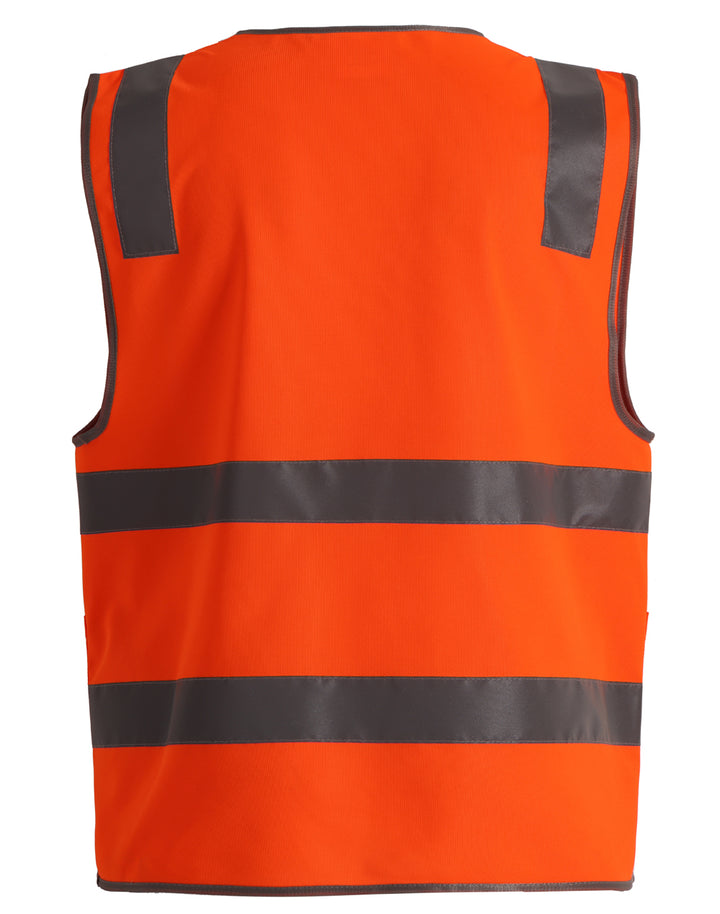 SW04 Unisex Hi-Vis Safety Vest with ID & Utility Pockets
