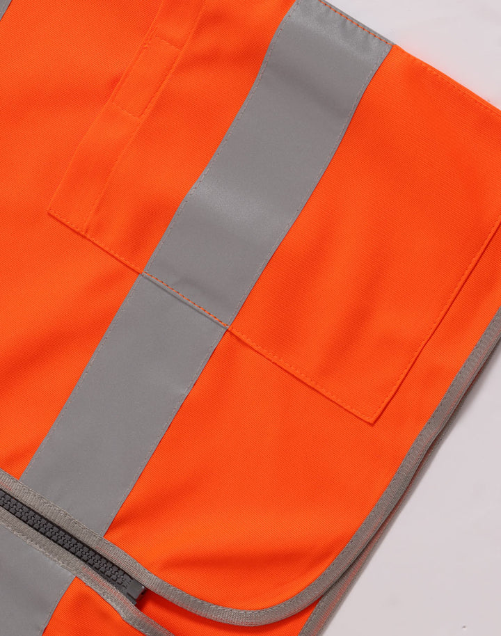 SW04 Unisex Hi-Vis Safety Vest with ID & Utility Pockets