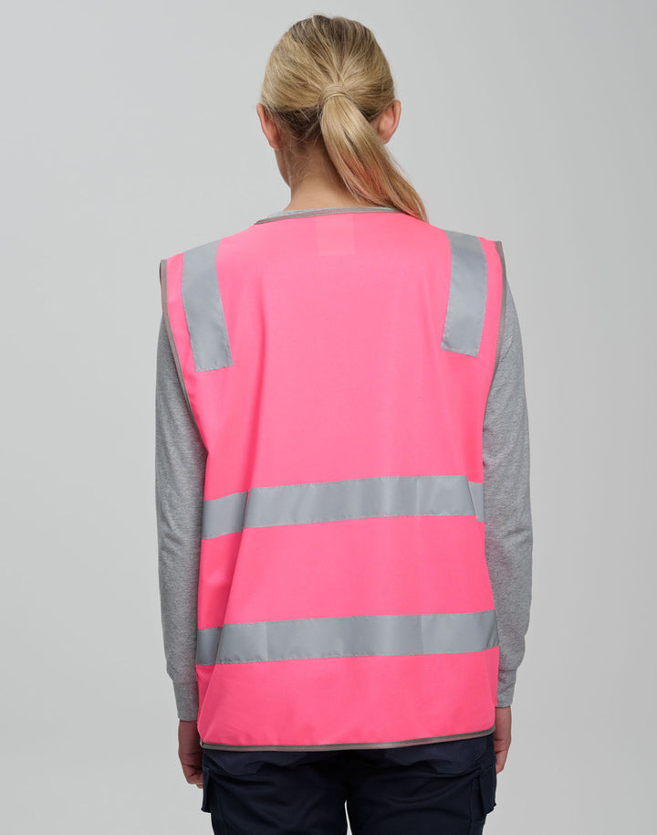 SW04 Unisex Hi-Vis Safety Vest with ID & Utility Pockets