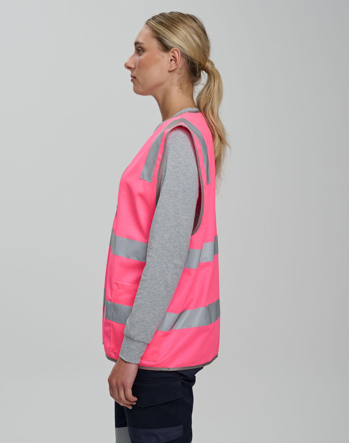 SW04 Unisex Hi-Vis Safety Vest with ID & Utility Pockets