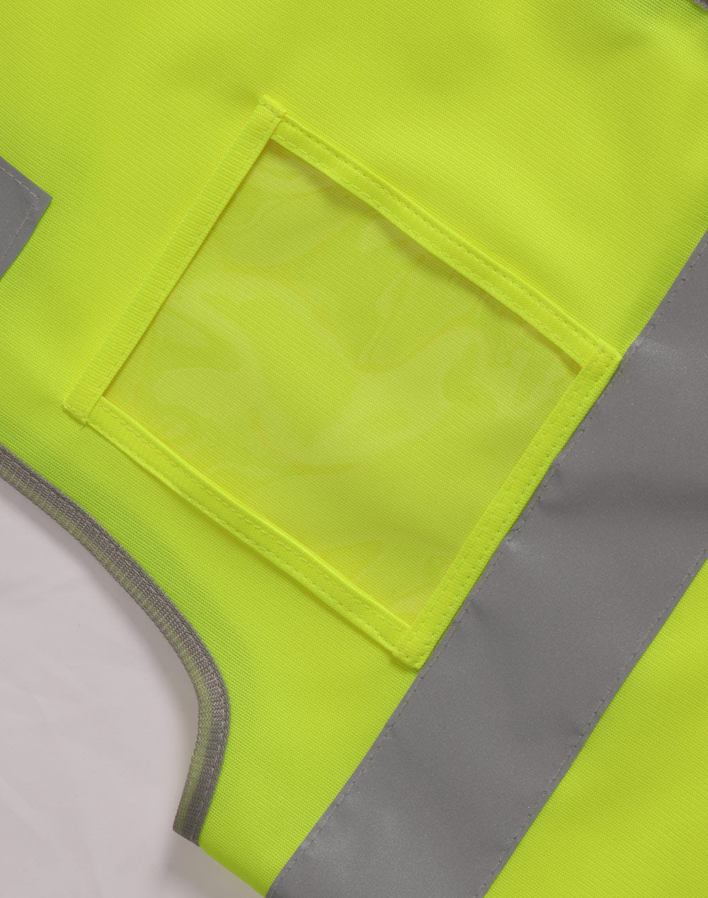 SW04 Unisex Hi-Vis Safety Vest with ID & Utility Pockets