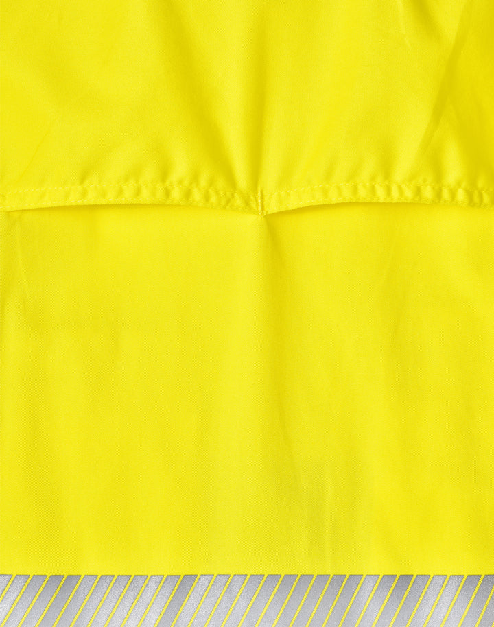 SW83 UNISEX HI VIS COOL-BREEZE SAFETY LS SHIRT (SEGMENTED TAPE)