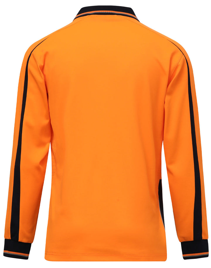 SW90 HI-VIS SUSTAINABLE COOL-BREEZE SAFETY POLO