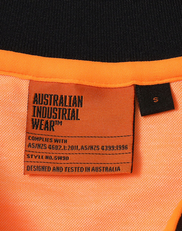 SW90 HI-VIS SUSTAINABLE COOL-BREEZE SAFETY POLO