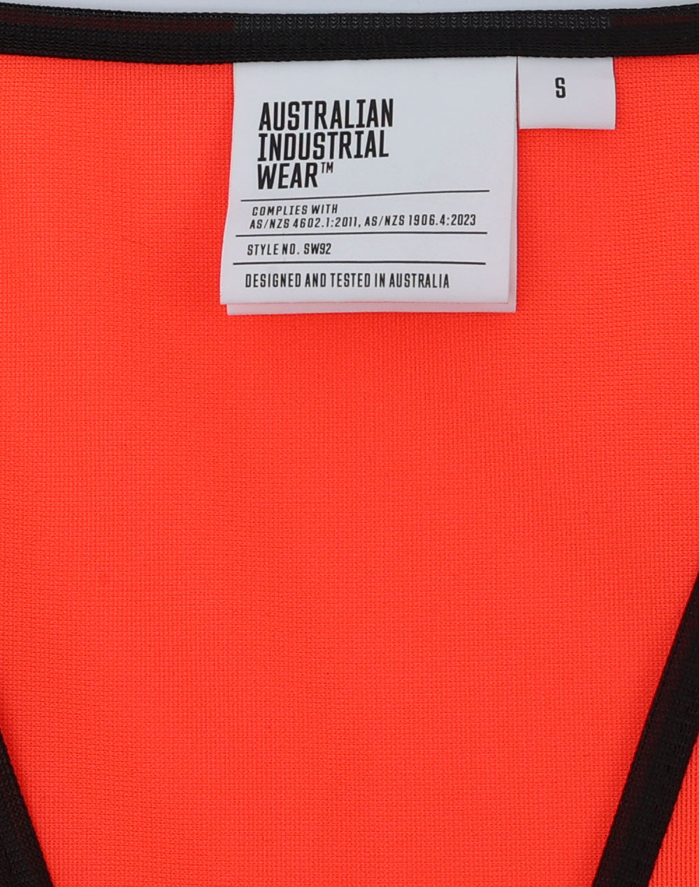SW92 HI VIS VIC ROAD SAFETY VEST