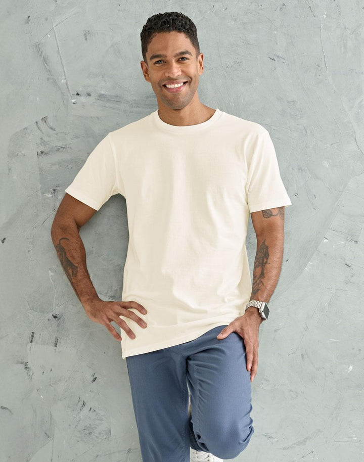 TS41 PREMIUM COTTON TEE SHIRT - Mens -Regular fit with longer body length