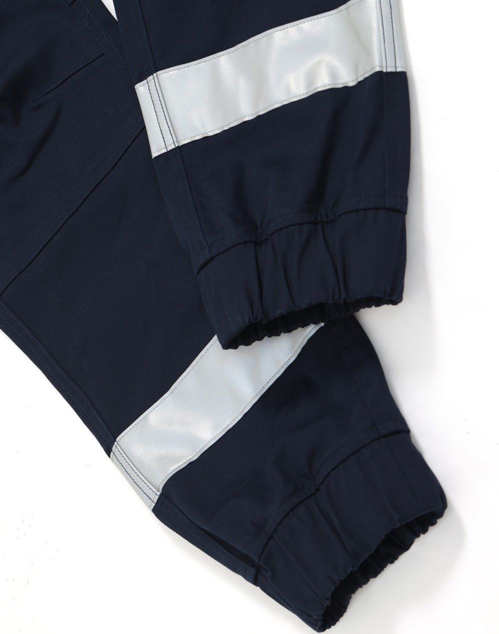 WP28HV Unisex Cotton Stretch Drill Cuffed Work Pants with Tapes