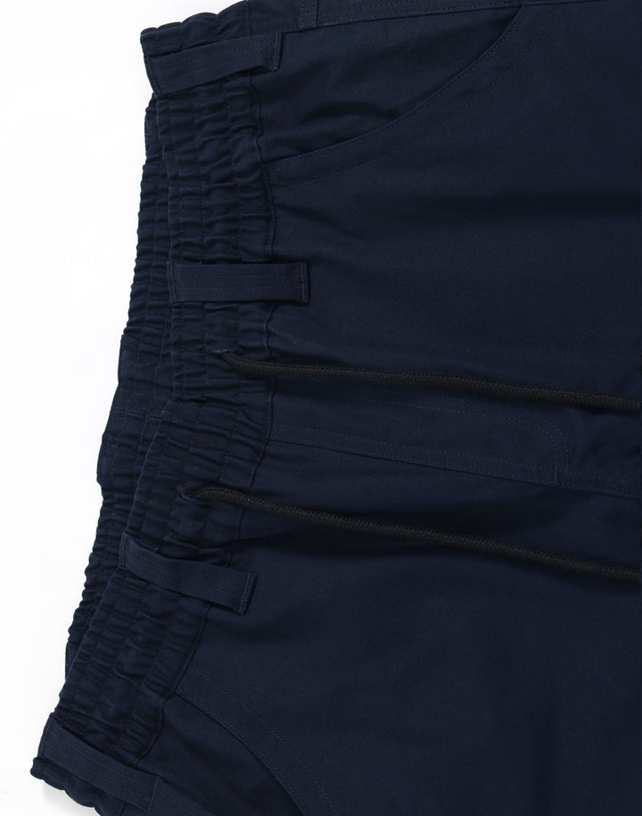 WP28HV Unisex Cotton Stretch Drill Cuffed Work Pants with Tapes