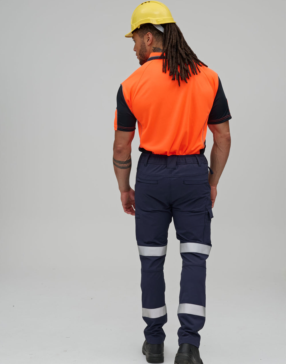 WP30HV Unisex DWR Water Repellent Flexi Work Pants with Tapes