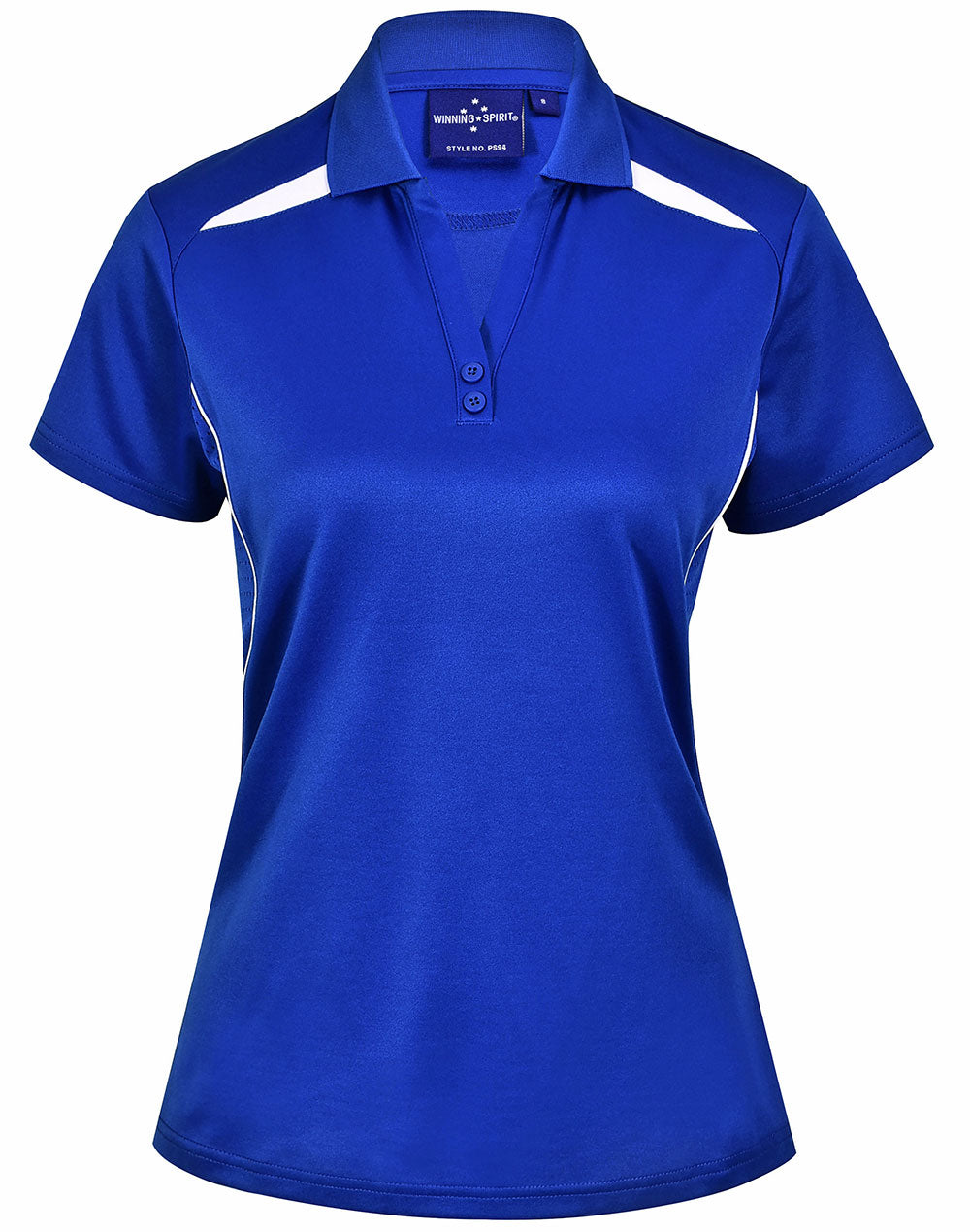 PS94 LADIES SUSTAINABLE POLY/COTTON CONTRAST SS POLO