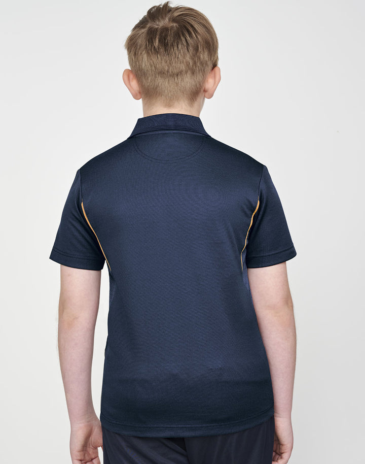 PS93K KIDS SUSTAINABLE POLY/COTTON CONTRAST SS POLO
