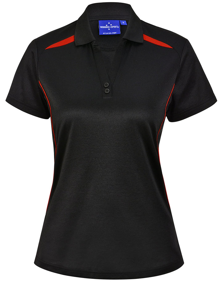 PS94 LADIES SUSTAINABLE POLY/COTTON CONTRAST SS POLO
