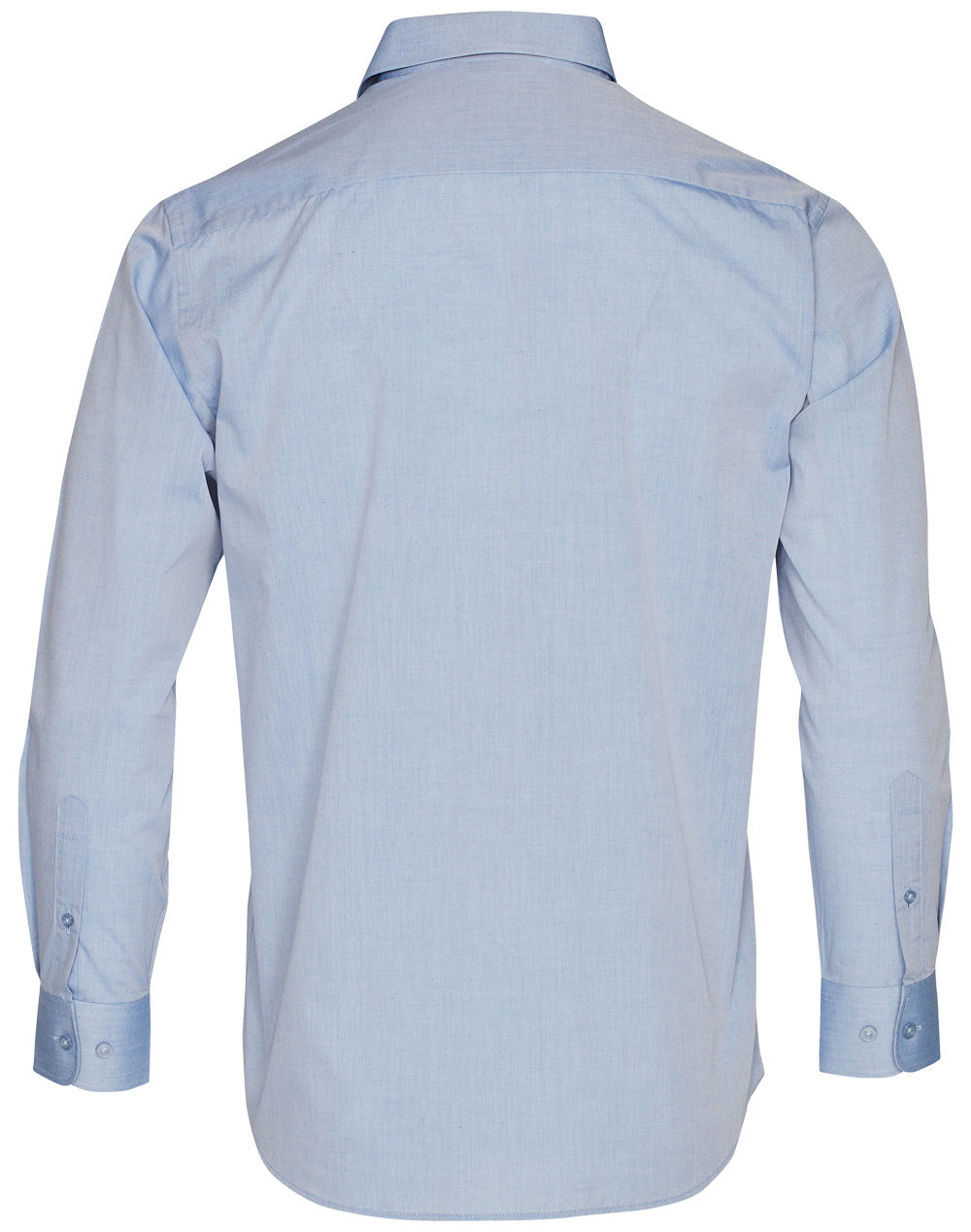 Benchmark M7012 Men's Fine Chambray Long Sleeve Shirt