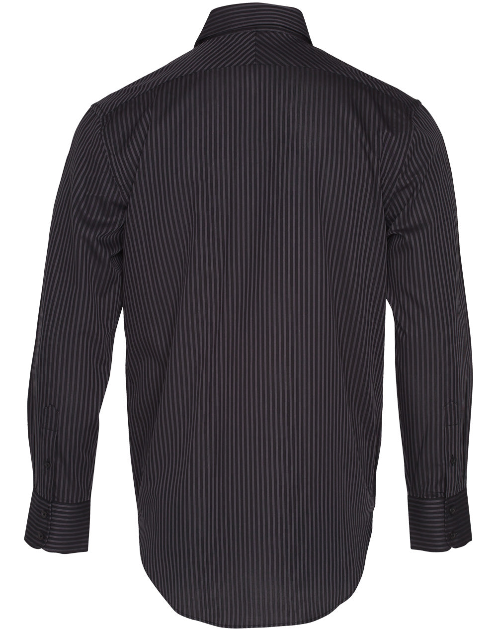 Benchmark M7132 Men's Dobby Stripe long sleeve shirt