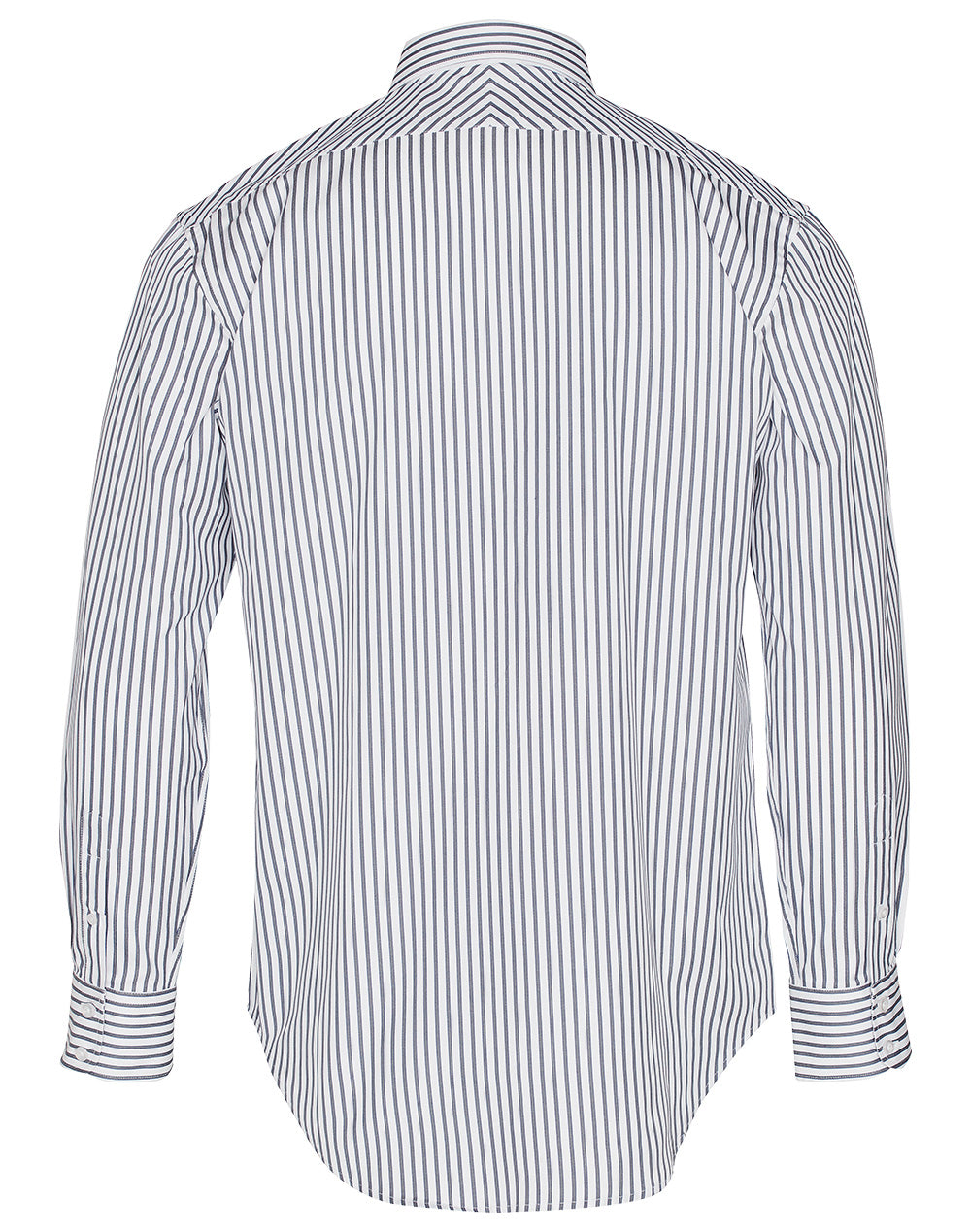 Benchmark M7310L Men's Executive Sateen Stripe Long Sleeve Shirt