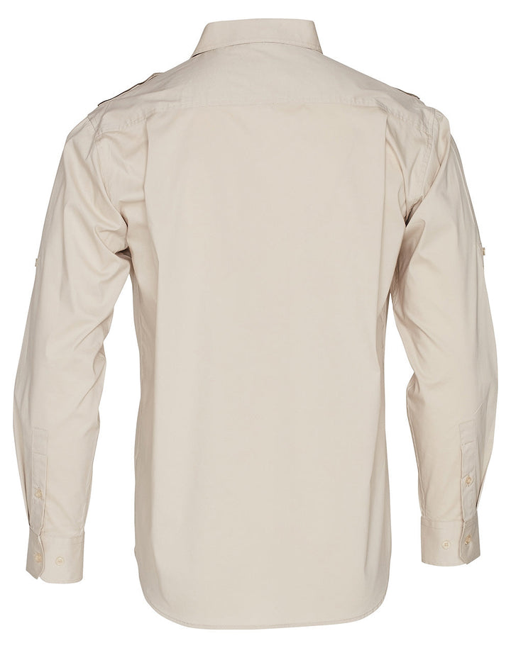 Benchmark M7912 Men's Long Sleeve Military Shirt