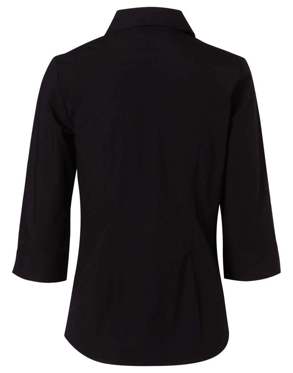 Benchmark M8020Q Women's Cotton/Poly Stretch 3/4 Sleeve Shirt