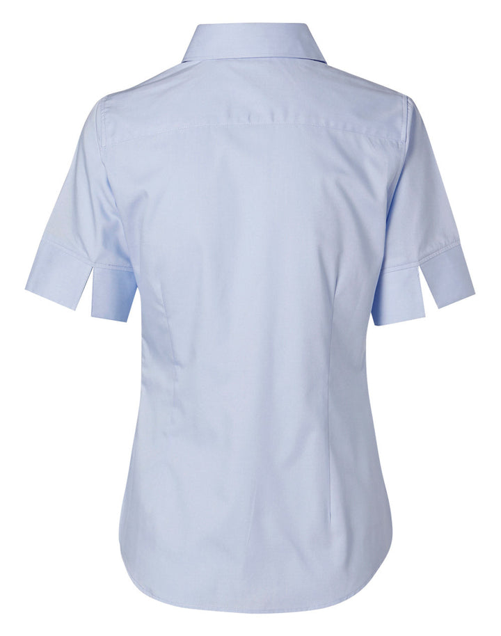 Benchmark M8030S Women's Fine Twill Short Sleeve Shirt