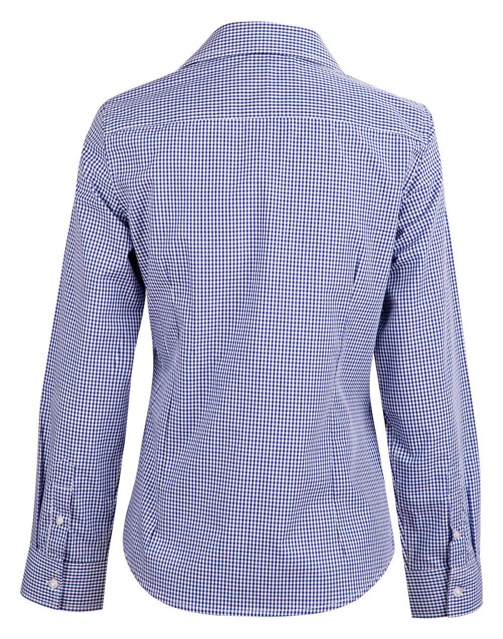 Benchmark M8320L Ladies' Multi-Tone Check Long Sleeve Shirt
