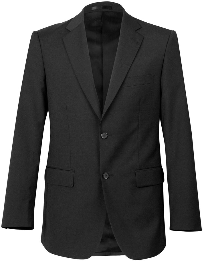 Men's Wool Blend Stretch Two Buttons Jacket M9100