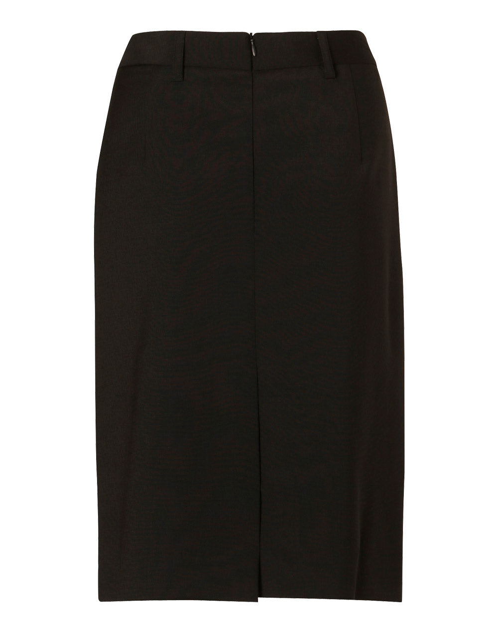 M9470 Women's Wool Blend Stretch Mid Length Lined Pencil Skirt