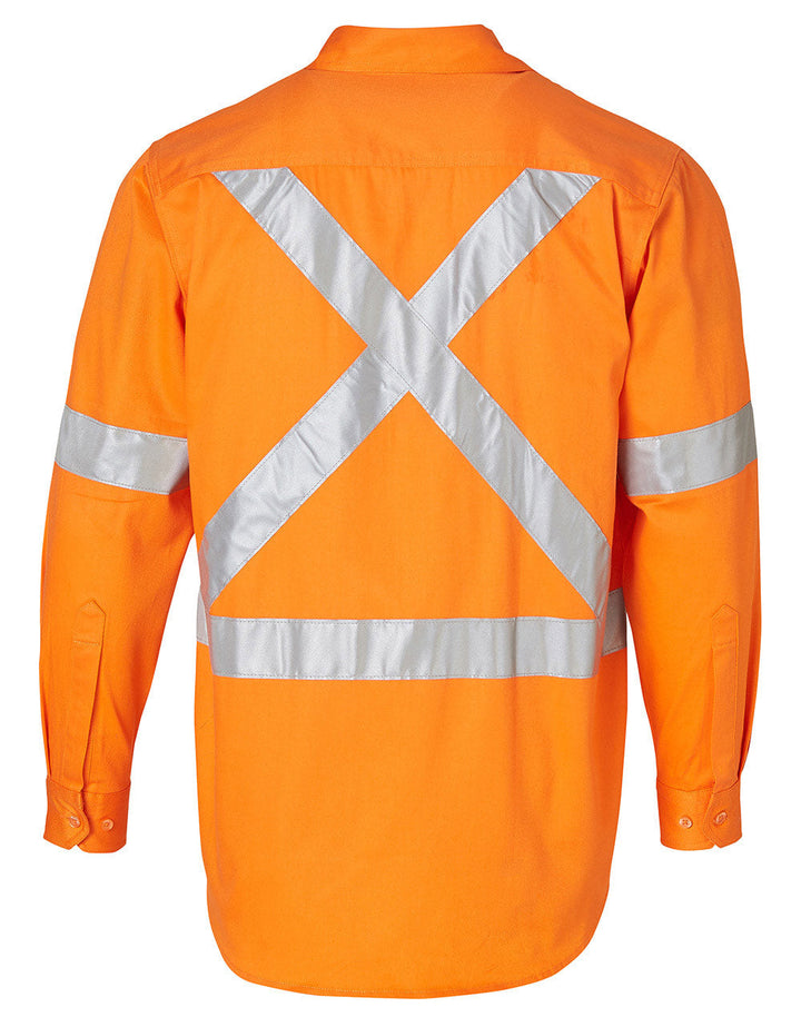AIW SW56 COTTON DRILL SAFETY SHIRT
