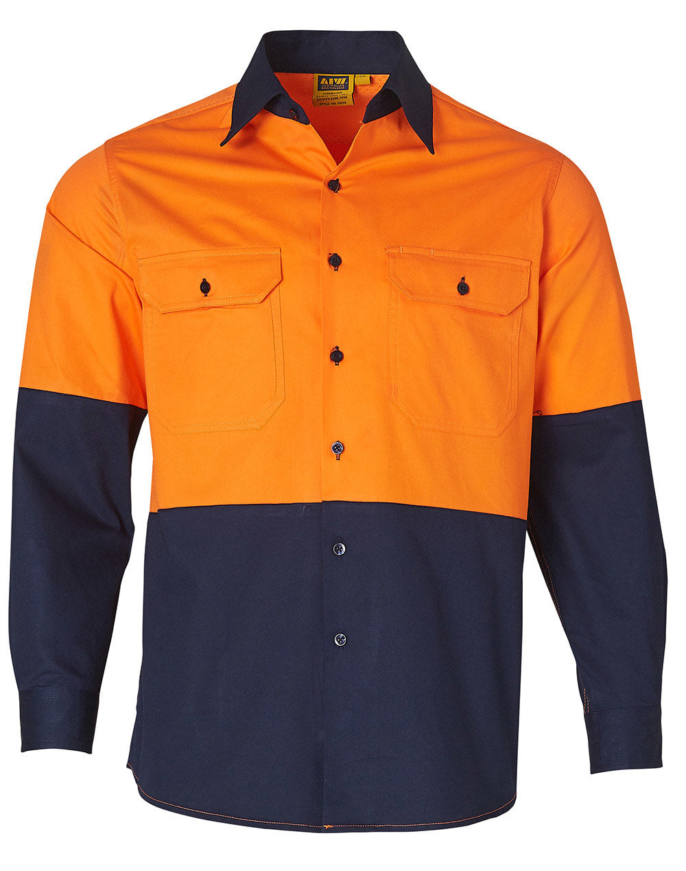 AIW SW58 LONG SLEEVE SAFETY SHIRT
