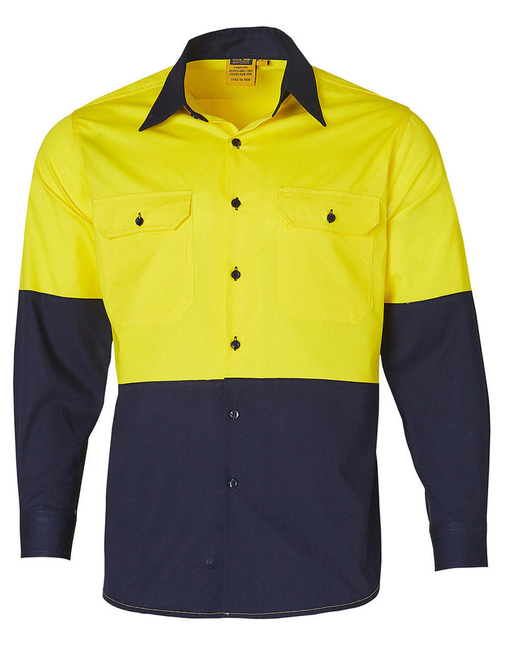 AIW SW58 LONG SLEEVE SAFETY SHIRT
