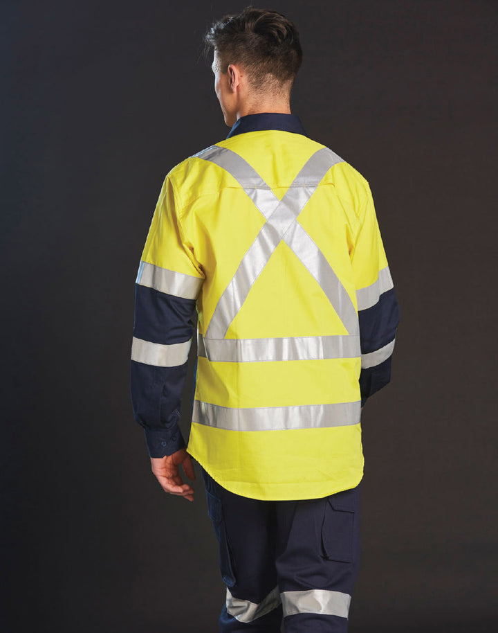 AIW SW70 Biomotion day/night light weight safety shirt with x back tape configuration
