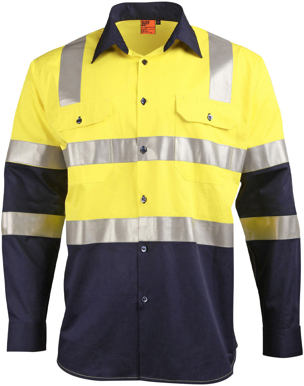 AIW SW70 Biomotion day/night light weight safety shirt with x back tape configuration